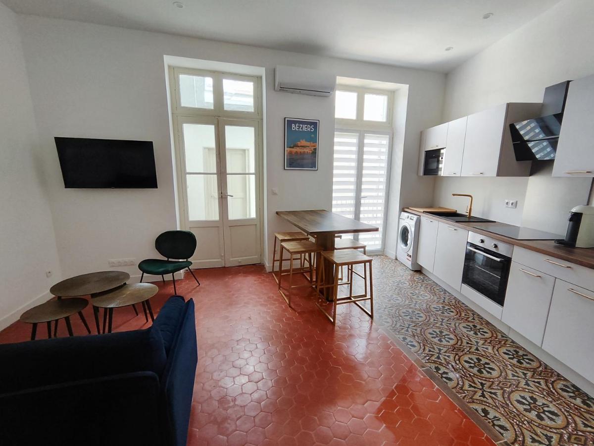 Bright And Modern 3-Bedroom Apartment, 90M2 With Air Condition, In Μπεζιέ Εξωτερικό φωτογραφία
