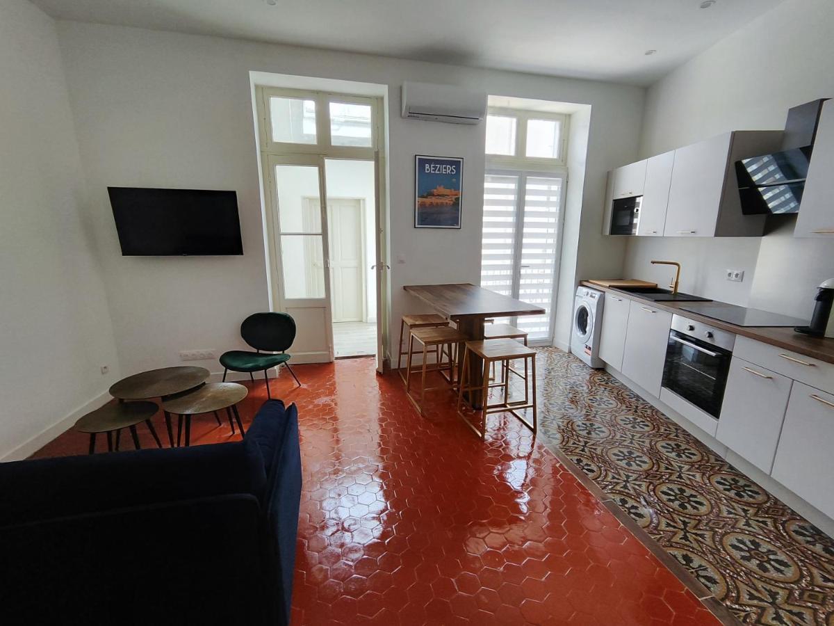 Bright And Modern 3-Bedroom Apartment, 90M2 With Air Condition, In Μπεζιέ Εξωτερικό φωτογραφία