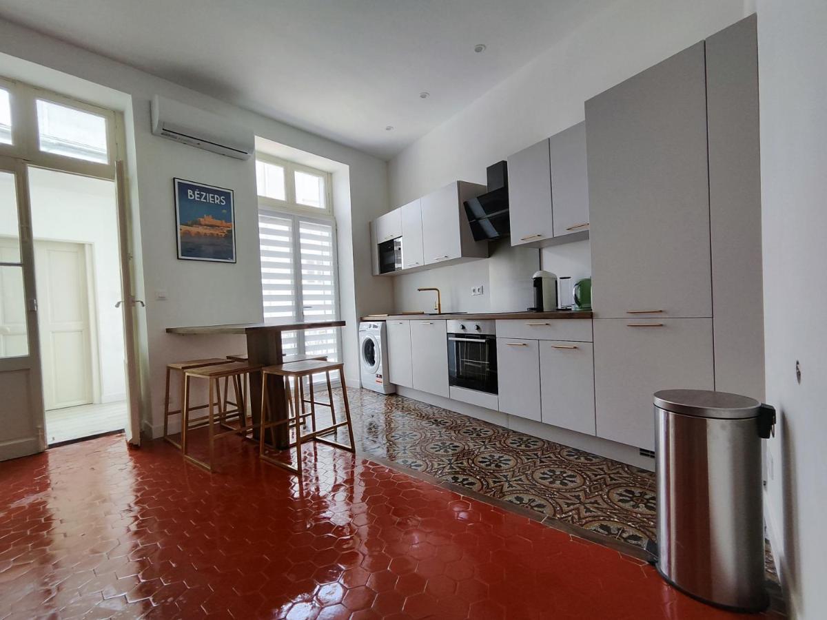 Bright And Modern 3-Bedroom Apartment, 90M2 With Air Condition, In Μπεζιέ Εξωτερικό φωτογραφία